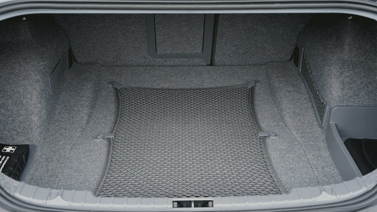 Open, empty car trunk waiting to be packed